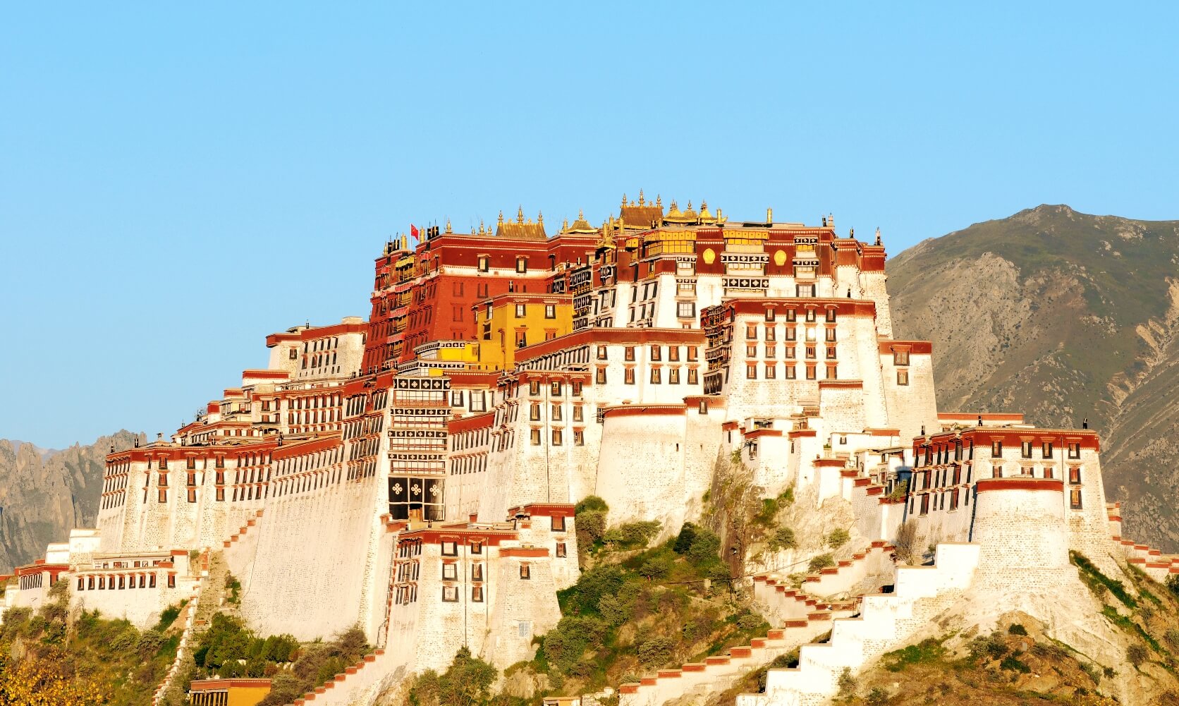 Spirituelle Orte in Lhasa Entspannung für die Seele