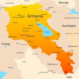 Karte von Armenien