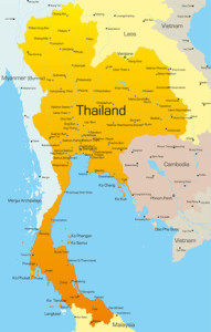 Thailand Map