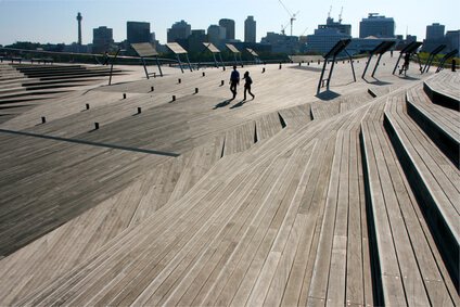 Osanbahi Fährhafen, Yokohama, Japan