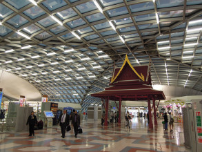 Der Flughafen von Bangkok