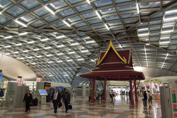 Der Flughafen von Bangkok