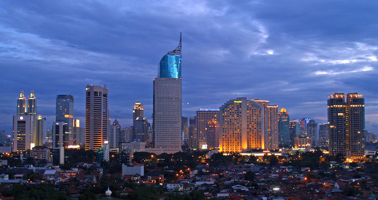 Skyline von Jakarta