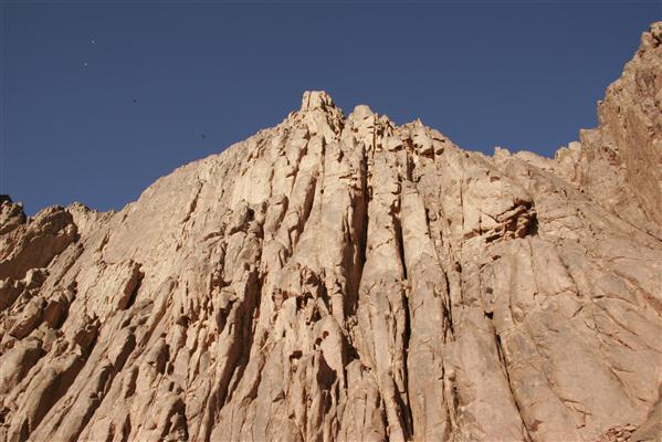 Felsgestein des Berges Sinai (Mosesberg) - Ägypten