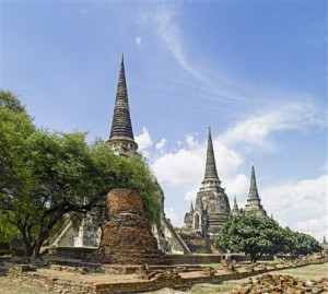 Ayutthaya : Wat Phra Sri Sanphet Tempel