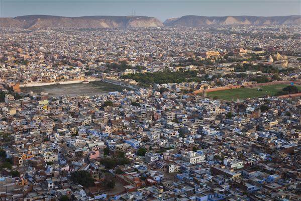 Die Stadt Jaipur - Indien