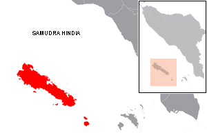 Karte von Simeulue