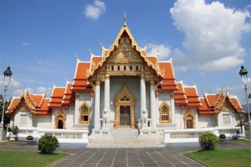 Tempelanlage Wat Bechamabophit - Thailand