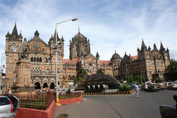 Der Bahnhof von Mumbai - Indien