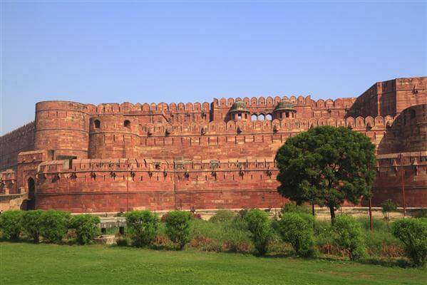 Das rote Fort von Agra - Indien