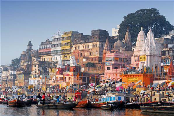 Varanasi die Stadt am Ganges - Indien