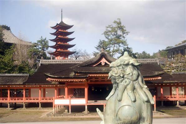 Der Itsukushima-Schrein