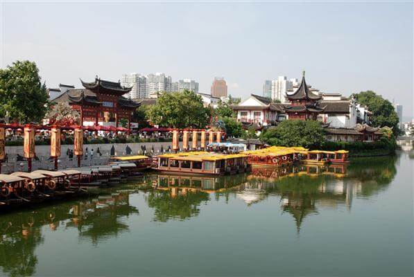 Altstadt in Nanjing, Fu Zi Miao - China