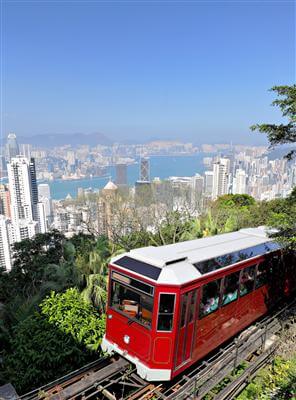 Standseilbahn, Peak Tram - Hong Kong