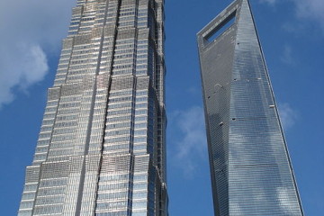 Jin Mao Tower und Shanghai World Financial Center