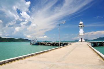 Pier in Bangbao (Koh Chang)