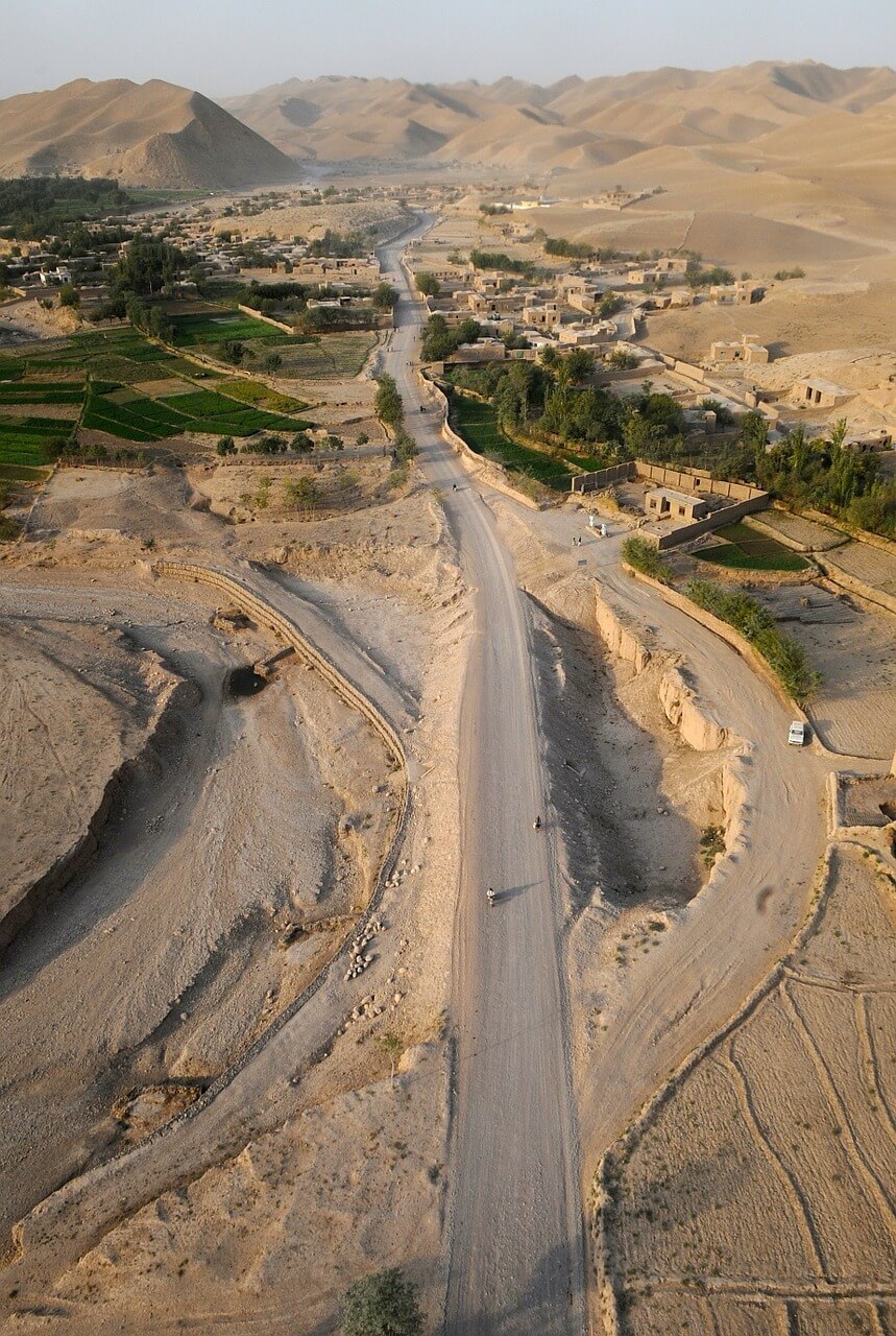 afghanistan landschaft dorf