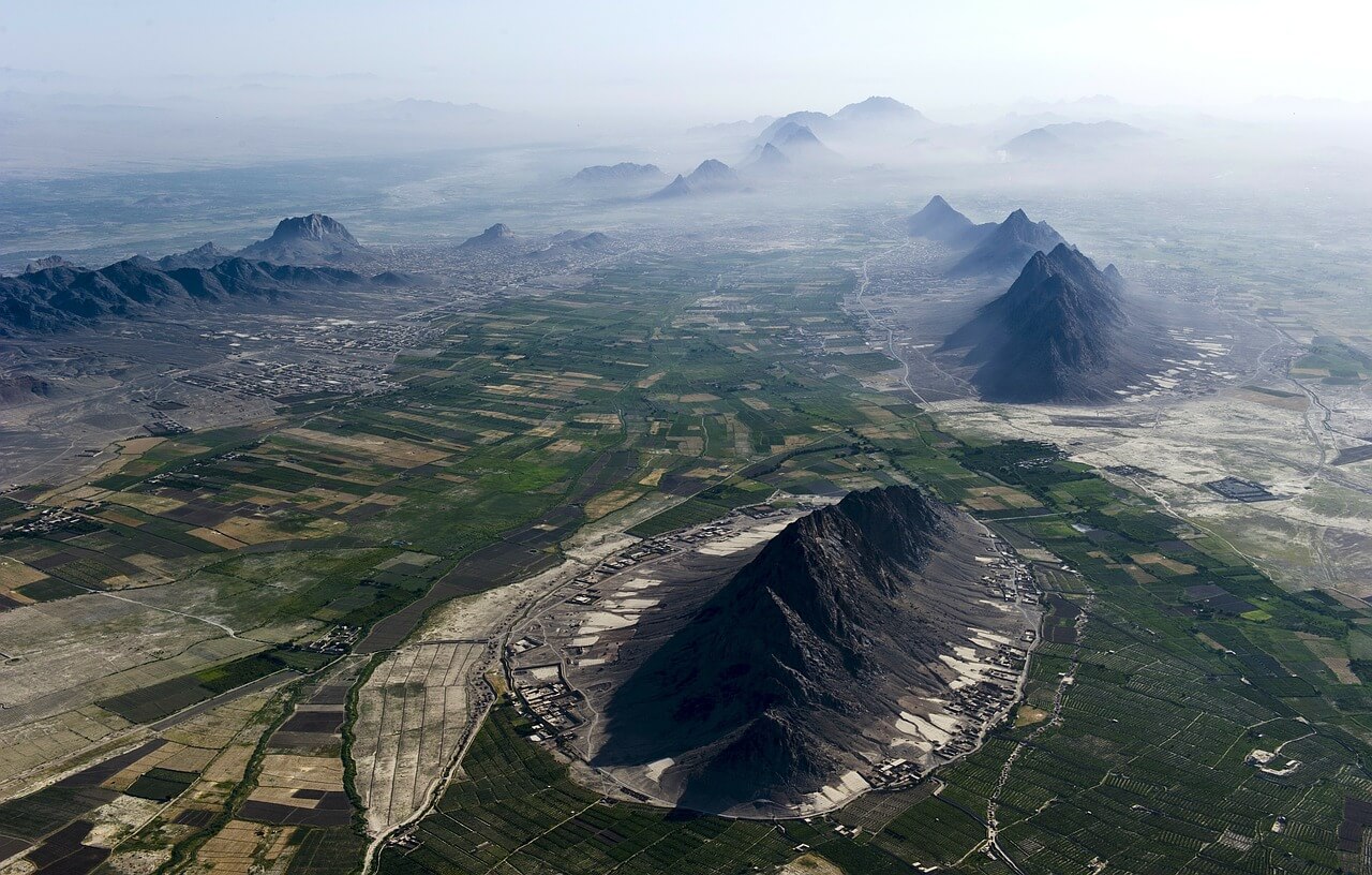 afghanistan im luftbild