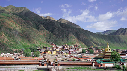 Klosteranlage von Labrang in Xiahe