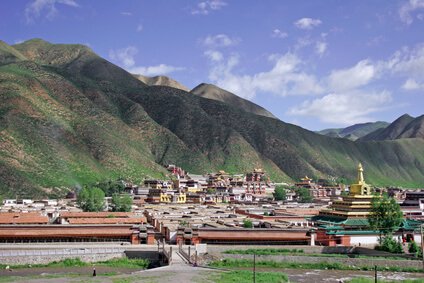 Klosteranlage von Labrang in Xiahe