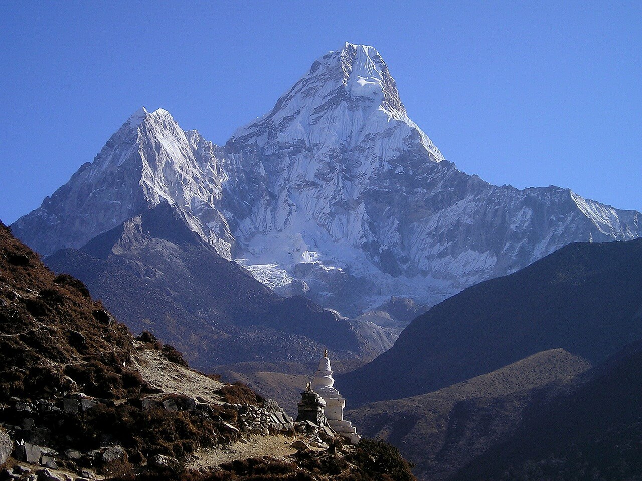 Das Himalaya-Gebirge in Nepal