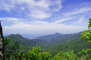 Auf dem höchsten Gipfel von Koh Chang