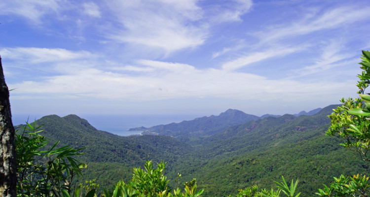 Auf dem höchsten Gipfel von Koh Chang