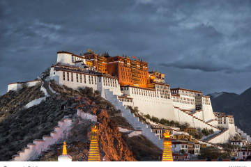 Der Potala-Palast in Lhasa