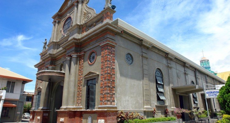 Die Kathedrale von Dumaguete auf Negros