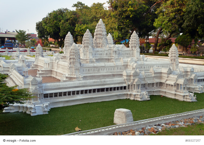 Angkor Wat im Mini Siam Park