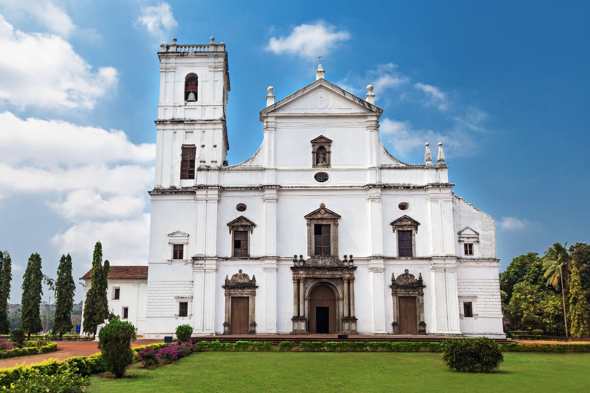 Alte Kathedrale in Goa (Indien)