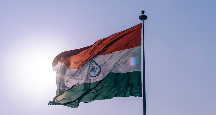nationalflagge indien
