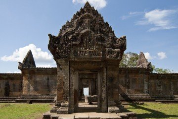 Der Preah Vihear Tempel